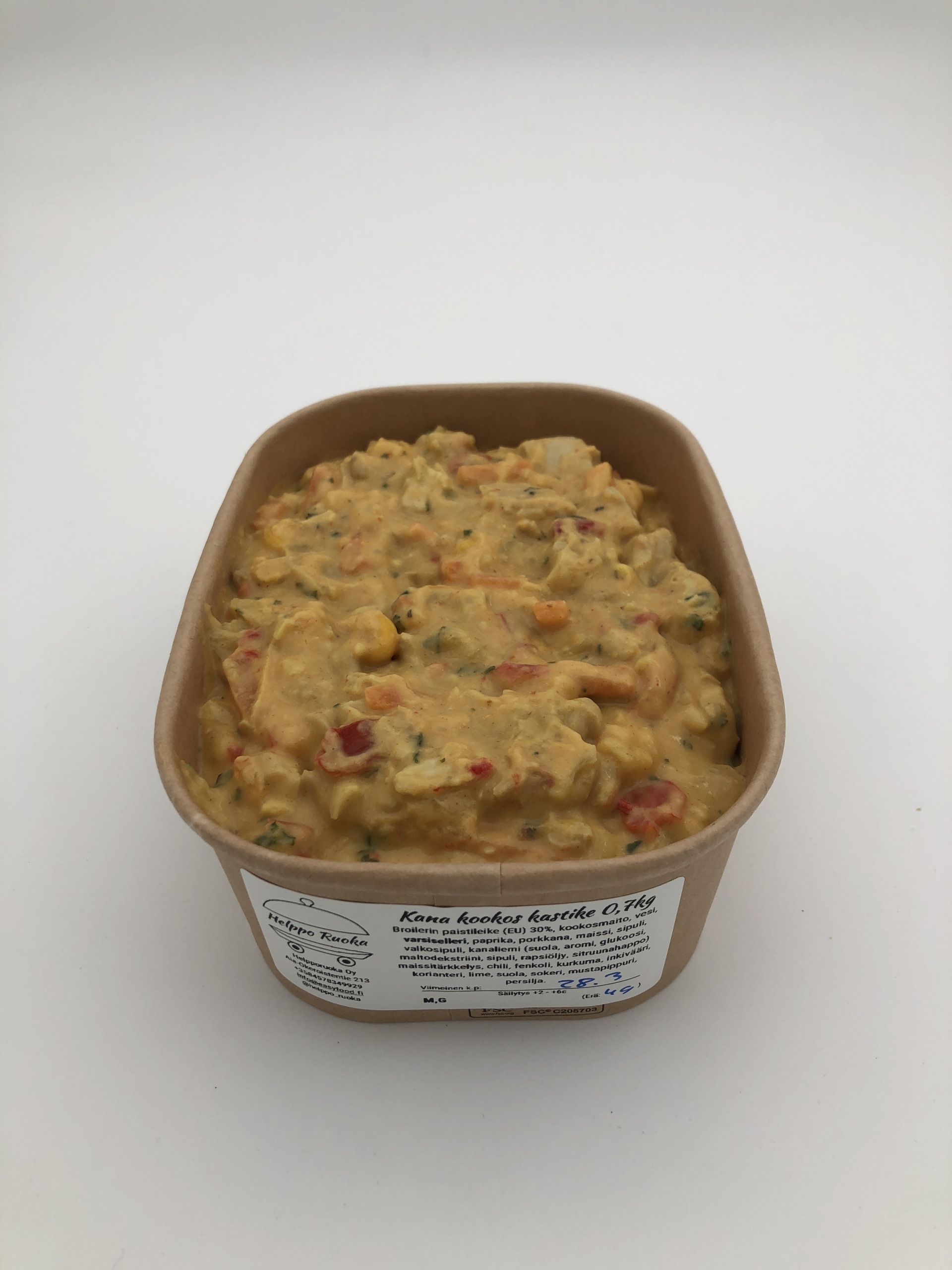 Kookos broilerikastike 0,7kg