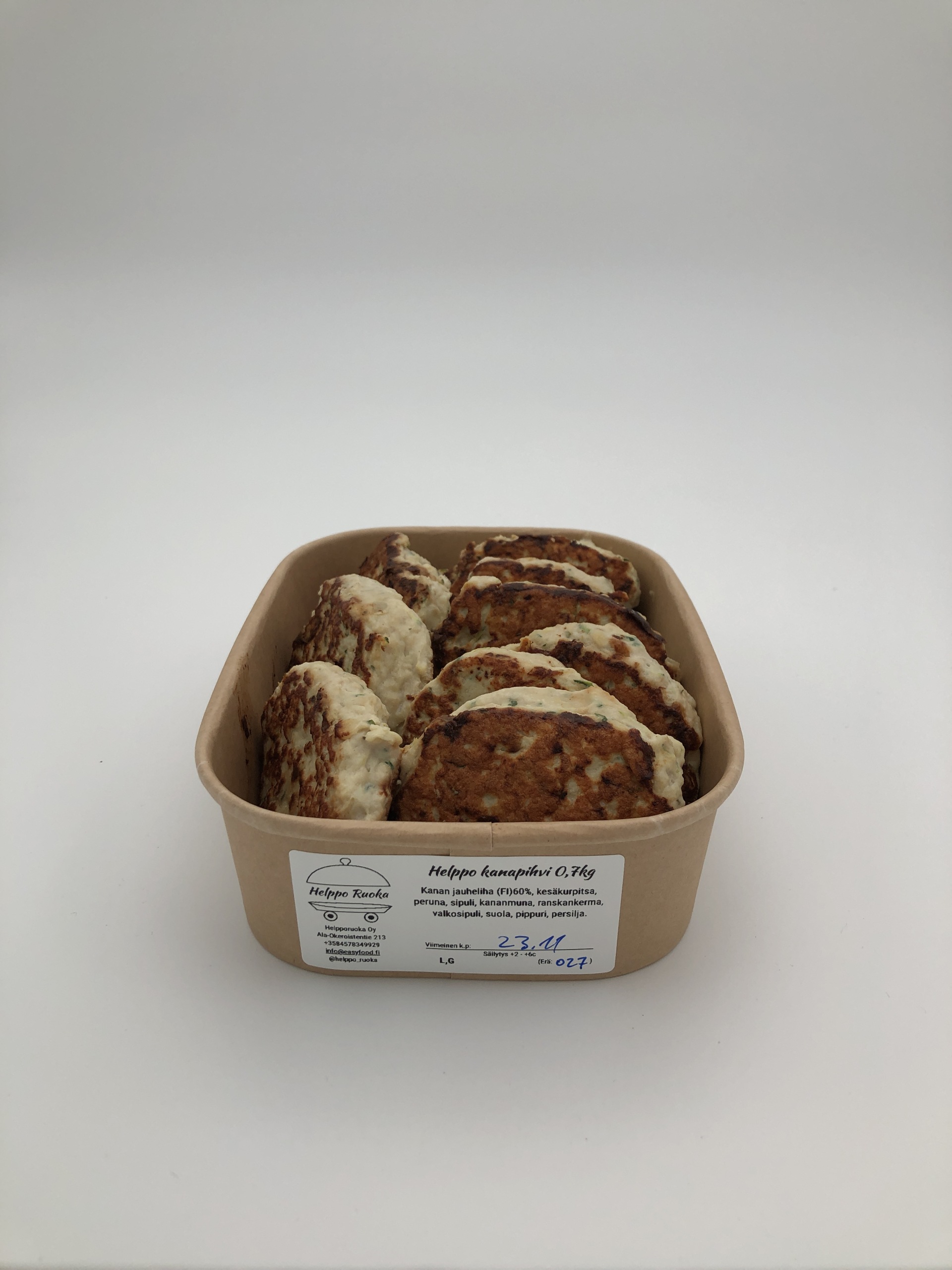 Helppo Kanapihvi 0,7kg