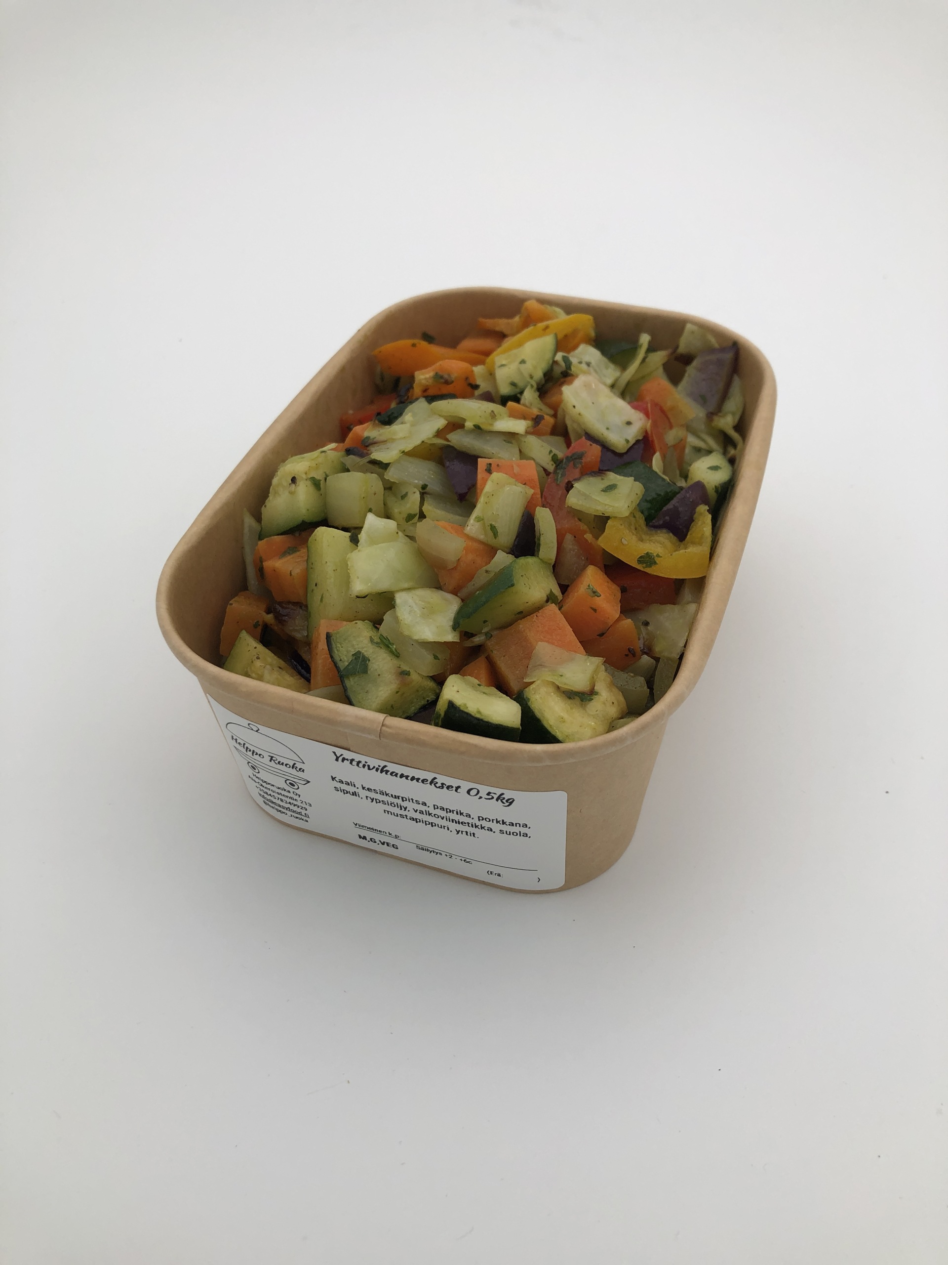 Paistetu vihannekset