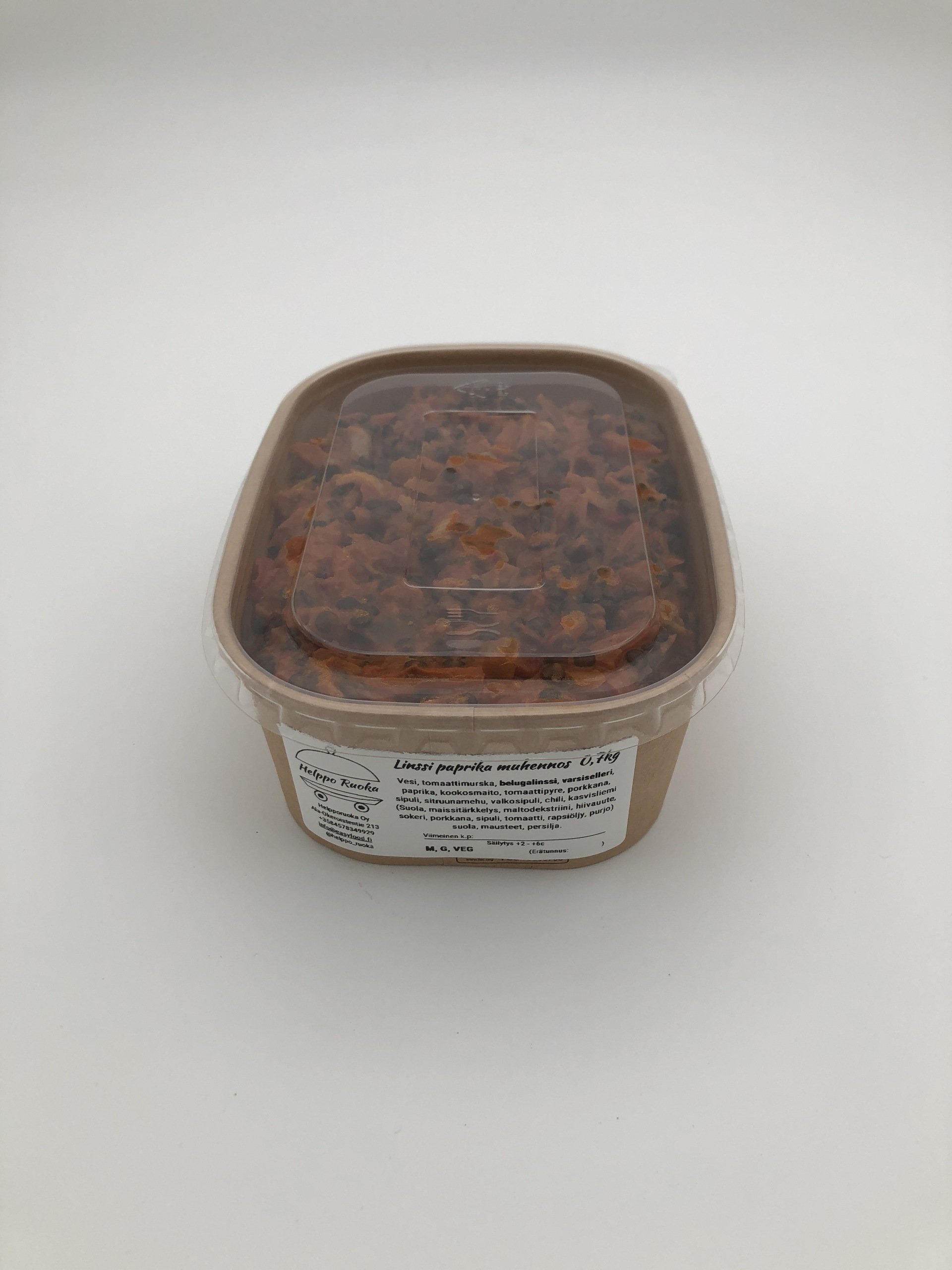 Linssi paprika muhennos 0,7kg