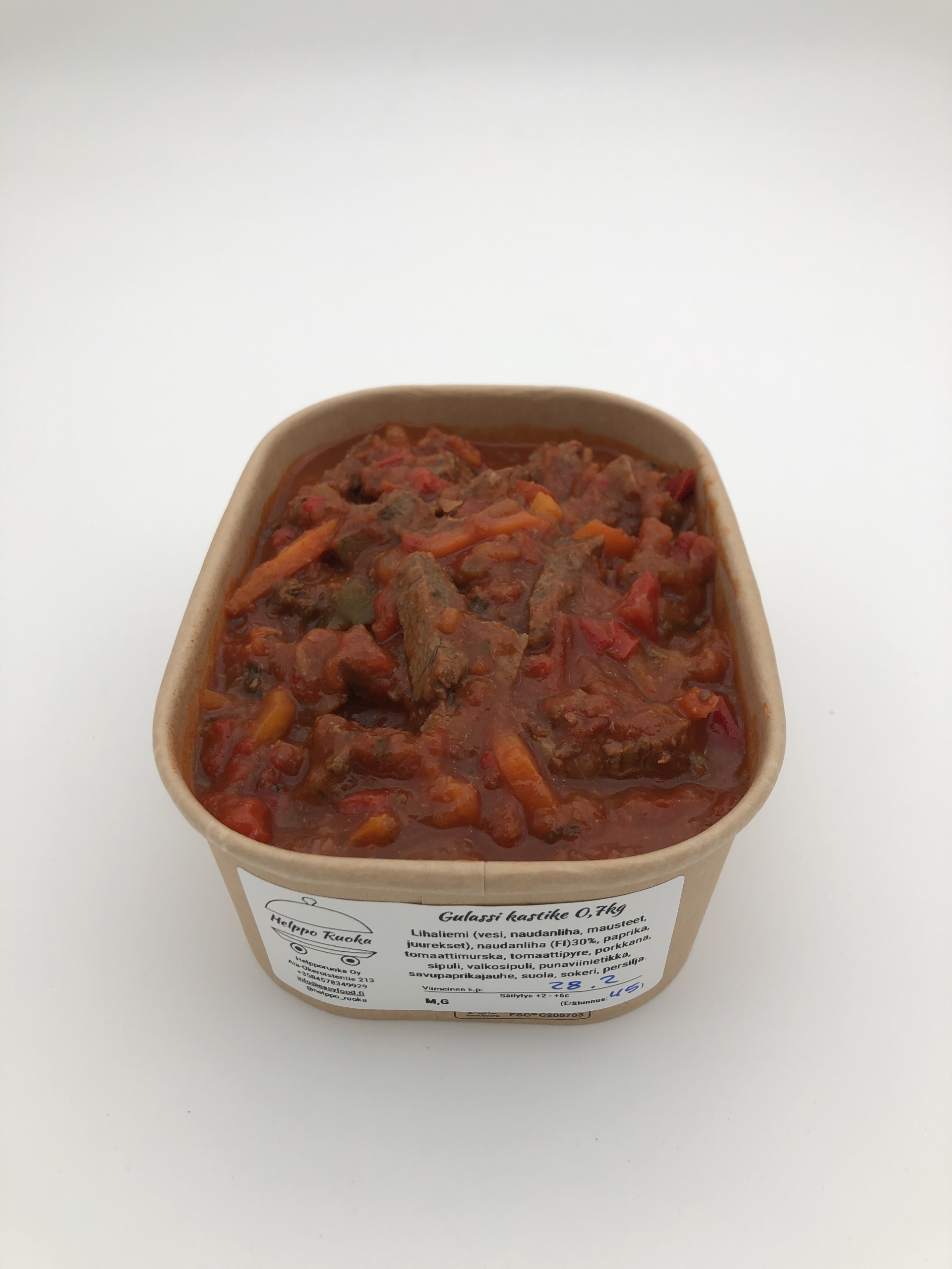 Gulassi kastike 0,7kg